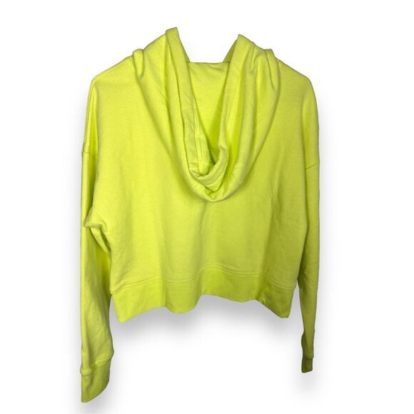 Calvin Klein Performance neon Cropped Hoodie NWOT - Picture 4 of 4